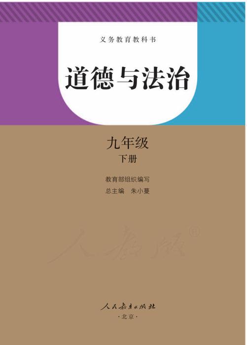 道德与法制九年级下册