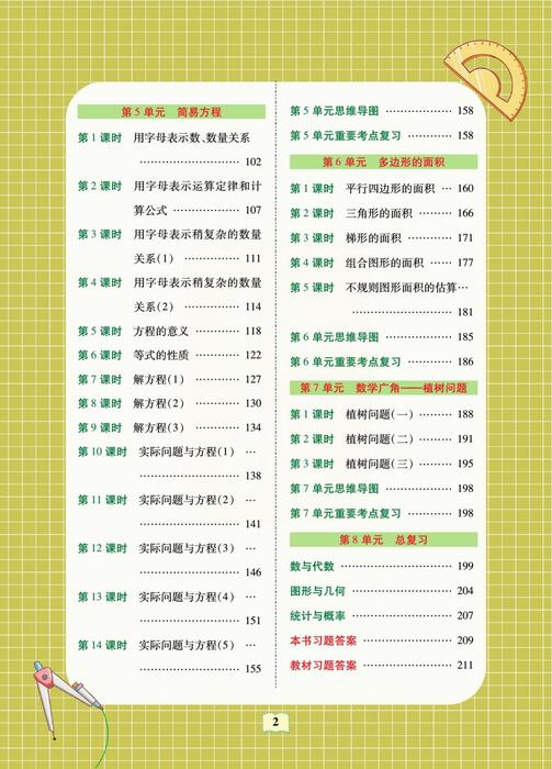 课堂全解人教版数学五年级上册 