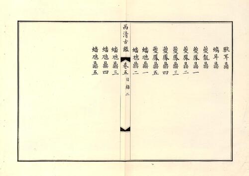 钦定西清古鉴.40卷.附钱录.16卷.清梁诗正.蒋溥等.清光绪14年迈宋书馆铜版印本-3