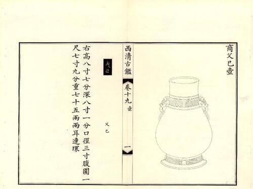 钦定西清古鉴.40卷.附钱录.16卷.清梁诗正.蒋溥等.清光绪14年迈宋书馆铜版印本-9