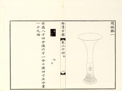 钦定西清古鉴.40卷.附钱录.16卷.清梁诗正.蒋溥等.清光绪14年迈宋书馆铜版印本-12