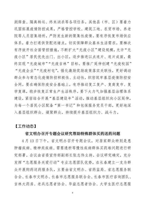 吉林志愿者在行动简报(33)